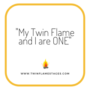 My twin flame and I are ONE - Twin Flame Affirmation